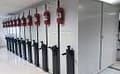 Scaffalature compattabili con sistema antincendio