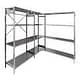 Scaffalature metalliche in acciaio INOX 3 scaffalature acciaio inox a ganci