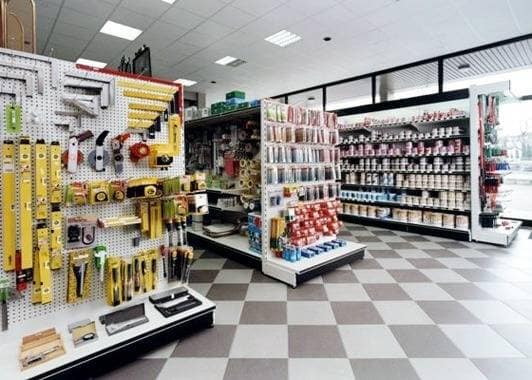Scaffalature Self-Service tipo gondola con testata